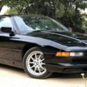 1991 BMW 8 Series 850i 102000 Miles Black 2D Coupe  Manual