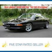 1991 BMW 8-Series 850i 106k Coupe Serviced V12 AC Schnitzer CarPlay E31 WE SHIP