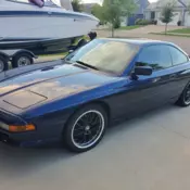 1991 BMW 8-Series Coupe Blue I AUTOMATIC