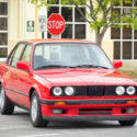 1991 Bmw e30 318i sedan - 5spd manual - red - black