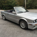 1991 BMW MTechnic Convertible 3 Series E30, Silver 5 speed manual