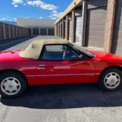 1991 Buick Reatta Convertible Red Automatic, Extra Clean, GM Dealer Serviced