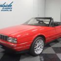 1991 Cadillac Allante  42957 Miles Red Convertible 4.5 Liter V8 Automatic
