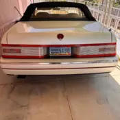 1991 Cadillac Allante Convertible White