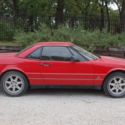 1991 CADILLAC ALLANTE RED cold ac runs and drives with new brakes and fuel pump