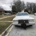 1991 Cadillac Brougham d&#039;Elegance Sedan White RWD Automatic