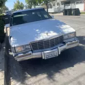1991 Cadillac DeVille Sedan White