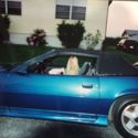 1991 Chevrolet Camaro RS Convertible turquoise Dark Teal Metallic