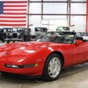1991 Chevrolet Corvette  49321 Miles Corvette Bright Red Convertible 5.7 Liter V