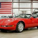 1991 Chevrolet Corvette Convertible 50486 Miles Red Convertible 5.7L V8 Automati