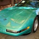 1991 Chevrolet Corvette Convertible Quasar Green  Excellent Condition