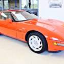 1991 Chevrolet Corvette ZR1 1,600 Original Miles Red on Red For Sale