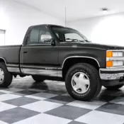 1991 Chevrolet K1500  57834 Miles Black Pickup Truck 350ci V8 700R4