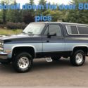 1991 chevrolet K5 Blazer 4X4 5.7 350 automatic only 75,758 MILES 100% RUST FREE!