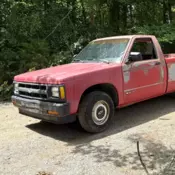 1991 Chevrolet S10, rat rod, chassis swap, hot rod