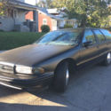 1991 Chevy Caprice Wagon with 1996 LT1 Engine new Matte Black Paint