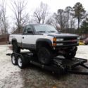 1991 Chevy k1500 4x4 350 v8 carburator transplanted, short box lift kit, project