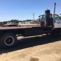 1991 Chevy Kodiak Flatbed Truck, C7 Cat Motor