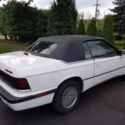 1991 CHRYSLER LEBARON CONVERTIBLE
