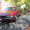 1991 CHRYSLER TC MASERATI 39,000 MILES EXOTIC RED/GINGER