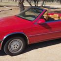 1991 CHRYSLER TC MASERATI CONV. 39K ORIG MI.