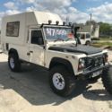 1991 Classic White Motor home RV Camper Land Rover Defender 110  2.5TDi LWB 4WD