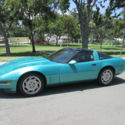 1991 CORVETTE BEAUTIFUL TEAL PAINT 81K MI. NO KNOWN MECHANICAL ISSUES #&#039;S  MATCH