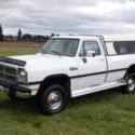 1991 Dodge 2500 4X4 DRIVE Pickup 5.9L 12 V TURBO CUMMINS DIESEL LOW LOW MILES