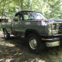 1991 Dodge D250 Pickup Grey RWD Manual D200