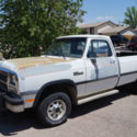 1991 Dodge Power Ram 150 4x4 1 owner EFI Rare manual trans rust free project