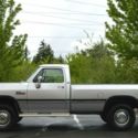 1991 DODGE RAM W-250 LE REG CAB 4X4 5.9L INTERCOOLED CUMMINS DIESEL 74,725 MILES