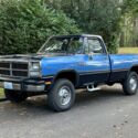 1991 Dodge Ram W250 4x4 Reg Cab Auto 5.9&#039;L 12-Valve Diesel ONLY 98K MILES 3OWNER