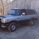 1991 Dodge Ramcharger Cummins swap diesel 4wd
