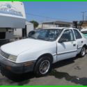 1991 Dodge Shadow Highline Sundance Highline Used 2.5L I4 8V NO RESERVE