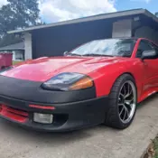 1991 Dodge Stealth Red R/T