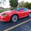 1991 Dodge Stealth R/T Twin Turbo DOHC AWD All Wheel Steer 3000GT Red Rare Car