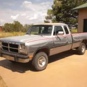 1991 Dodge W150 LE Club Cab 4 Speed 5.2L Long Bed,79836 miles 4x4