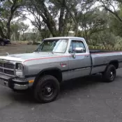 1991 Dodge W250 D250