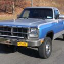 1991 Dodge W250 LE Pickup Truck  (NO RESERVE)