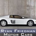 1991 Ferrari Testarossa  21960 Miles White   Manual