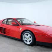 1991 Ferrari Testarossa  4727 Miles ROSSO CORSA RED Coupe 4.9L V12 F 5 Speed Man