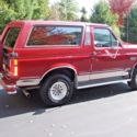 1991 FORD  BRONCO 4X4 25 th SILVER ANNIVERSARY - ORIGINAL OWNER - 24,335 MILE