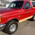 1991 Ford Bronco Eddie Bauer 4X4.  115,000 Orig Miles.  Everything works!