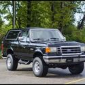 1991 FORD BRONCO XLT RUST FREE!!! BLACK   Automatic