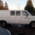 1991 FORD E350 VAN 7.3 DIESEL RUNS Seattle Washington area.