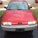 1991 Ford Escort LX - Hatchback - Gray plastic bumpers and cloth interior
