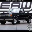 1991 Ford F-150 REG CAB XLT LARIAT 4WD 72396 Miles Black  5.0L V8 OHV 16V Automa