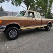 1991 Ford F-250 Pickup Brown