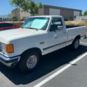 1991 FORD F150 XLT LARIAT SHORT BED 5 SPEED A/C 72,000 ORIGINAL MILES