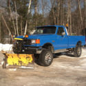 1991 Ford F350 4x4 7.3L diesel 5 speed v plow clean truck